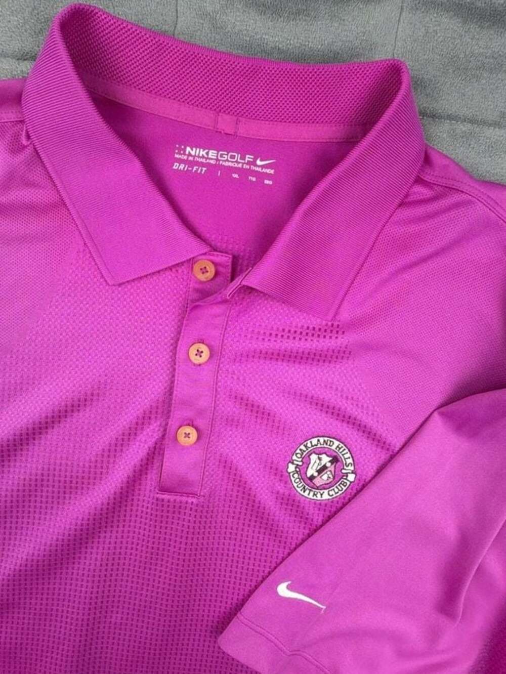 Nike Golf Dri-Fit Oakland Hills Country Club Performance Polo Shirt